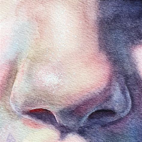 Watercolor Nose