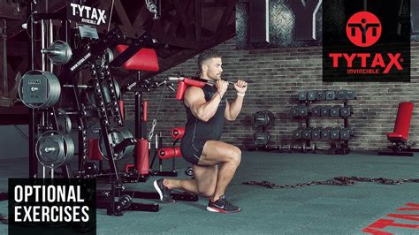 Tytax® M2 Opt Cb Cable Bar Split Squat Youtube