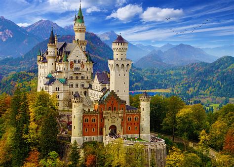 Neuschwanstein Castle Leinwandbild Höchster Qualität Photowall