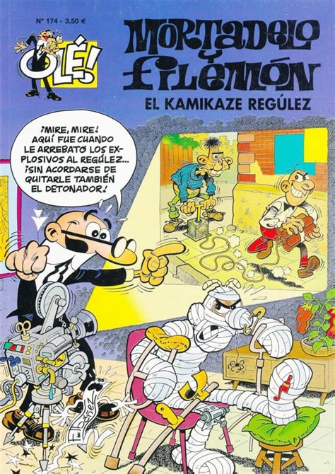 Coleccion Ole De Mortadelo Y Filemon El Kamikaze Reg Lez Issue