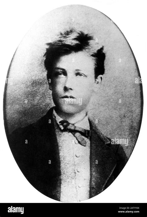 1872 París el célebre poeta sibolista francés ARTHUR RIMBAUD 1854