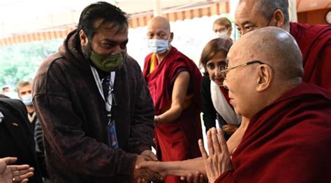 Anurag Kashyap Meets The Dalai Lama At Dharamshala International Film