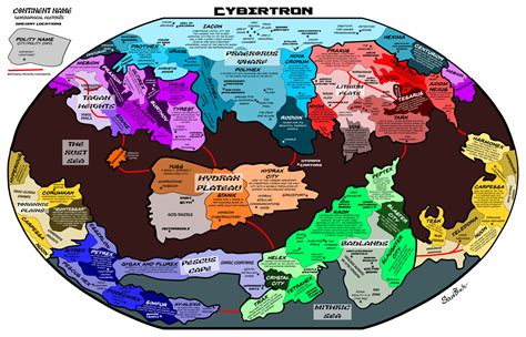 Shattered Glass Cybertron Map by SoundBluster on DeviantArt