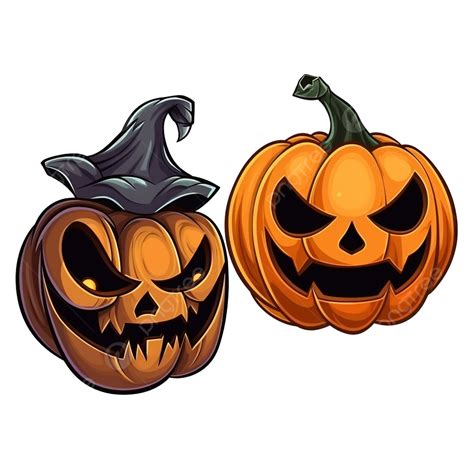 Calabaza Aterradora Y Fantasma Halloween Truco O Trato Ilustración