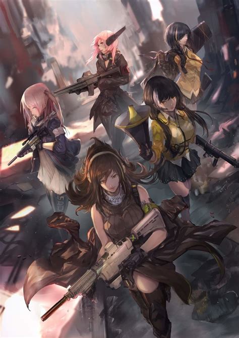 M16a1 Girls Frontline M4 SOPMOD II Girls Frontline M4 SOPMOD