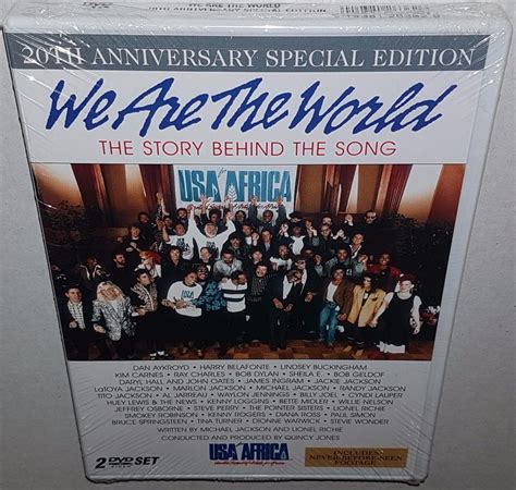 WE ARE THE WORLD: THE STORY BEHIND THE SONG NEW SEALED DVD MICHAEL ...