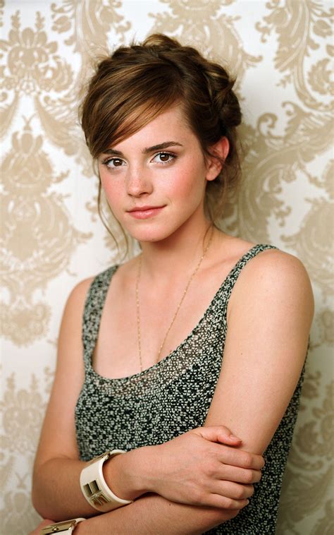 Emma Watson Celebrity Actress Women Auburn Hair Portrait Display 2K