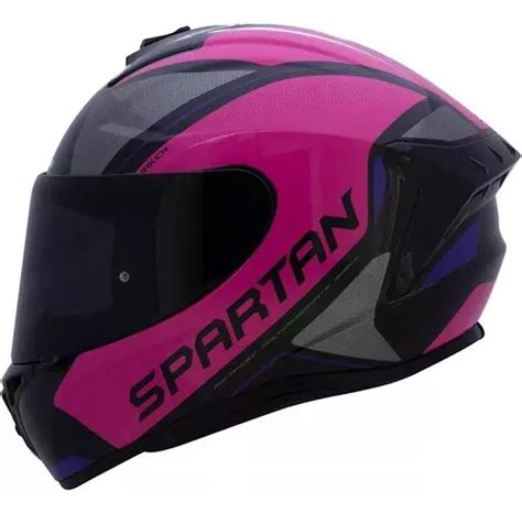 Casco Moto Spartan Draken Certificado Ece2205 Mujer Dama Cuotas Sin Interés