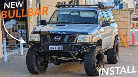 Xrox Bullbar Install Nissan Y61 GU Patrol YouTube