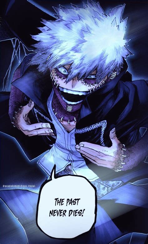 Dabi Touya Todoroki Manga Panel