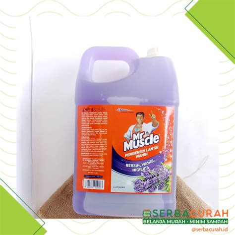 Jual Mr Muscle Pembersih Lantai Lavender Floor Cleaner Jerigen 4 L