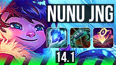 NUNU WILLUMP Vs LEE SIN JNG Rank 1 Nunu Rank 4 11 2 19 1100