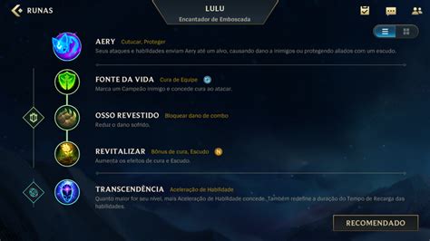 Wild Rift Melhores Builds E Runas Para Lulu