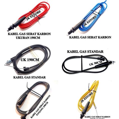 Jual Kabel Gas Spontan Standar Ukuran Cm Cm Cm Kabel Gas