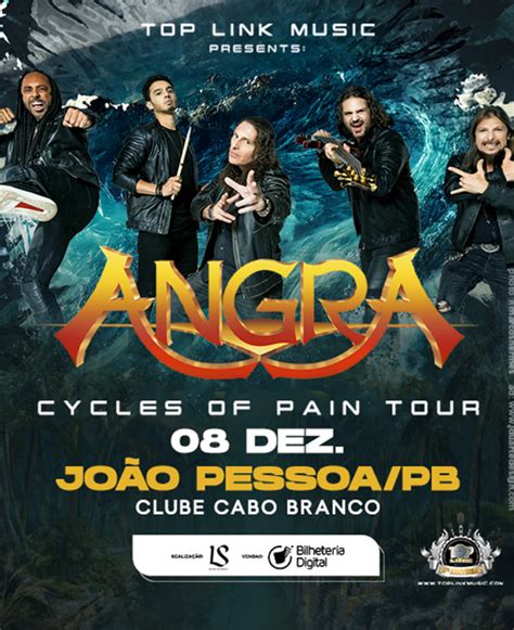 Angra Cycles of Pain Tour Clube Cabo Branco em João Pessoa 08 de