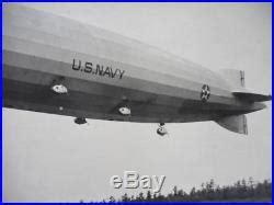 U S Navy Uss Los Angeles Airship Dirigible Zeppelin Clements