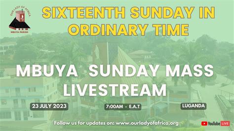 Catholic Sunday Mass Online Rd July Youtube