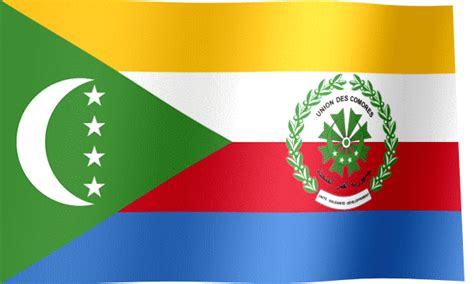 Comoros Flag GIF | All Waving Flags