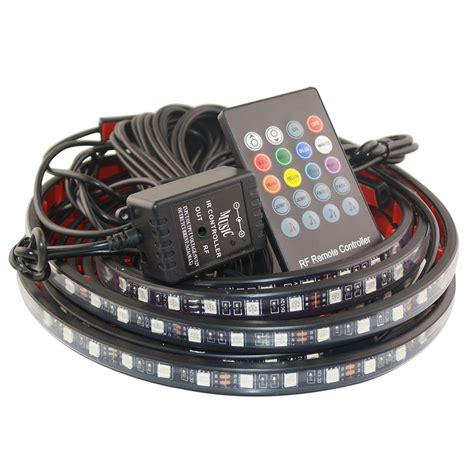 Waterproof Cm Cm Cm Rgb Remote Disco Music Atmosphere Underbody