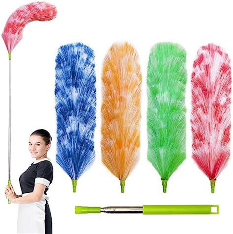 Amazon Pcs To Plastic Microfiber Feather Duster Kit