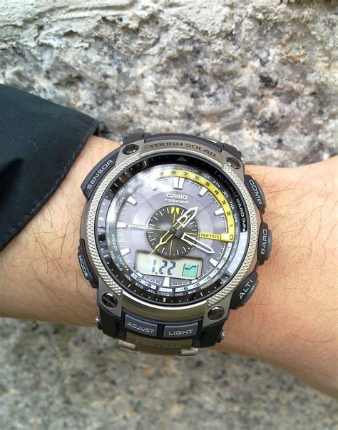 Мужские часы CASIO PRO TREK PRW 5000T 7ER купить по лучшей цене