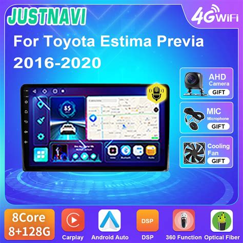 Justnavi For Toyota Estima Previa Tarago Car Radio Gps