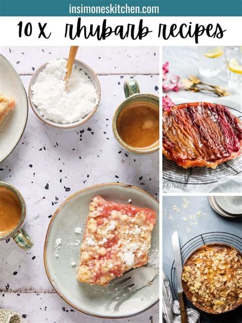 The 10 Best Rhubarb Recipes For This Spring Simone S Kitchen