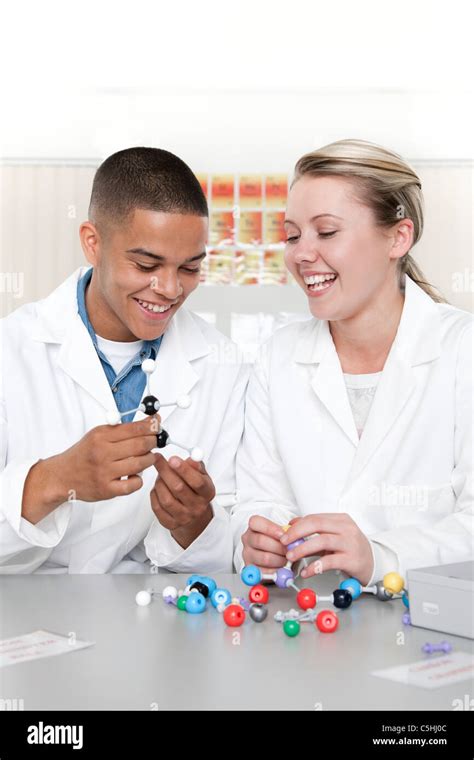 Chemistry Lesson Stock Photo Alamy