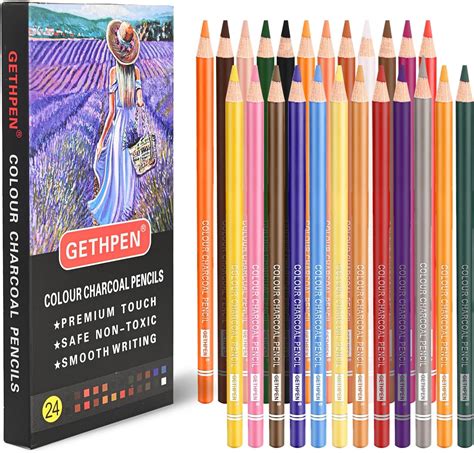 Amazon Derwent Pastel Pencils Mm Core Metal Tin Count