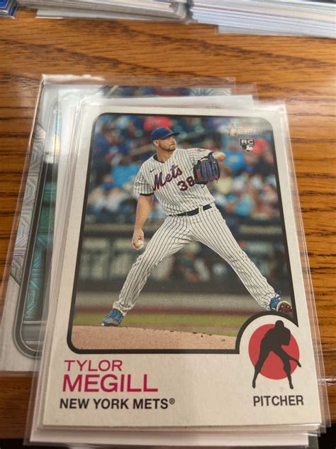 Tylor Megill 2022 Topps Heritage 140 RC Base New York Mets EBay