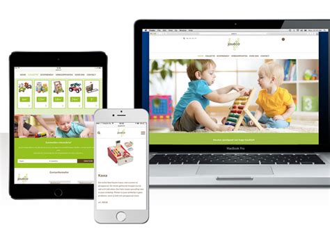 Ontwerp Website Jou Co Houten Speelgoed