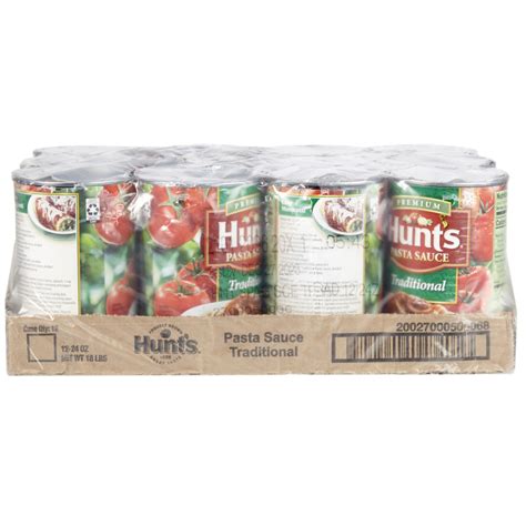 Hunts Pasta Sauce Traditional Conagra Foodservice