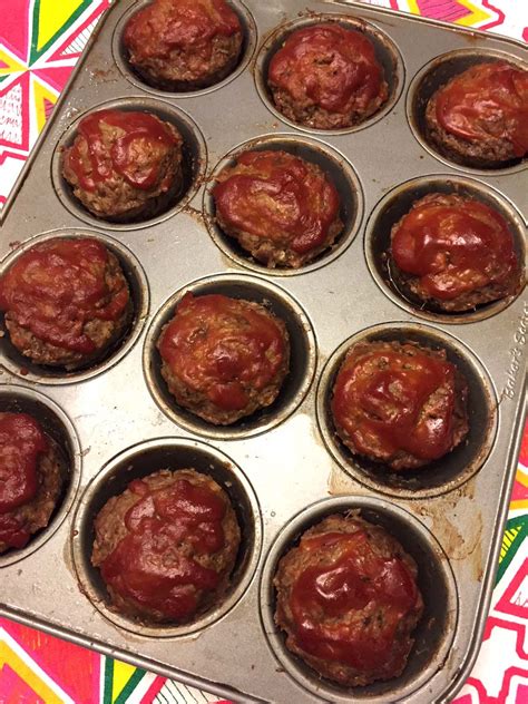 How To Make Meatloaf In A Muffin Tin Meatloaf Muffins Recipe Mini