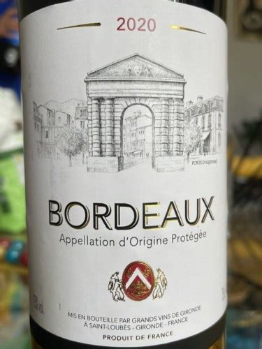 Grands Vins De Gironde Bordeaux Rouge Vivino