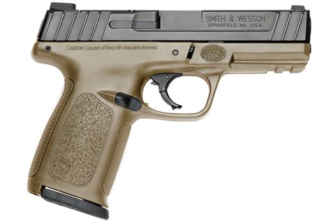 Smith And Wesson Sd9 9mm With Flat Dark Earth Fde Frame Le Only