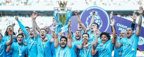 Manchester City win third successive Premier League Title - UKinbound