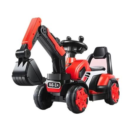 Excavator Electric V Pentru Copii Nichiduta Red Emag Ro