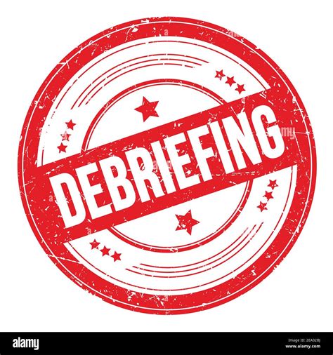Debriefing Hi Res Stock Photography And Images Alamy