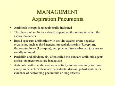 Aspiration Pneumonia