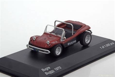 Bugre Buggy Donkerrood Metallic Whitebox Limited Pieces