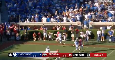 Brock Bowers Makes Incredible Catch In The End Zone To Extend Georgias