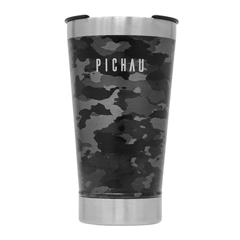 Kit Copo Camuflado Pichau E Porta Copo Pichau Pichau