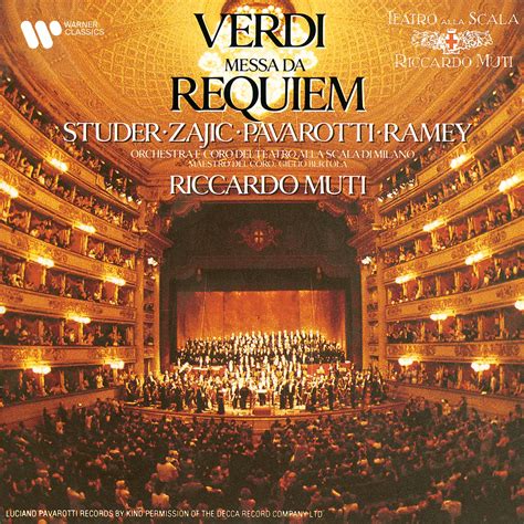 Verdi Messa Da Requiem Warner Classics