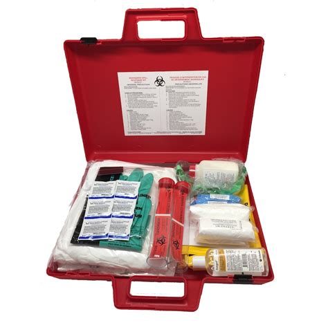 Biohazard Mobile Spill Clean Up Kit Foreman Safety Supplies And