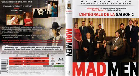 Jaquette DVD de Mad men Saison 2 BLU RAY Cinéma Passion