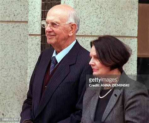 Former apartheid-era State President P W Botha and his wife, Barbara ...