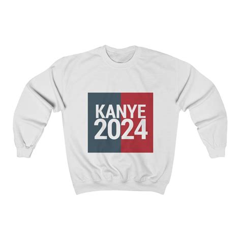 Kanye West for President 2024 Unisex Heavy Blend Crewneck | Etsy