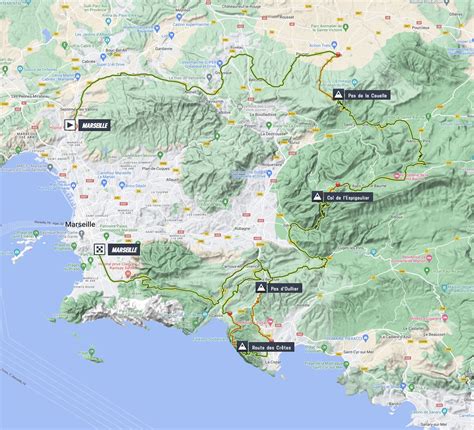 Stage Profiles Grand Prix Cycliste De Marseille La Marseillaise