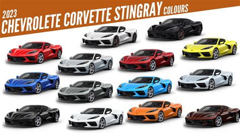 2024 Corvette Stingray Colors - Dona Rochella