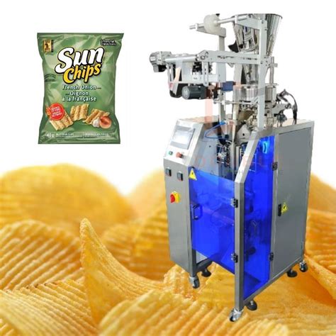 Banana Potato Chips Packing Machine With Nitrogen China Potato Chips